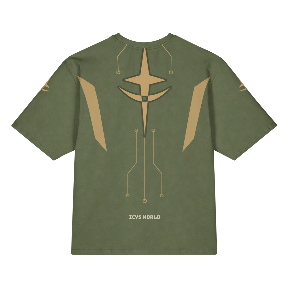 ICYS WORLD Night Switch tee, back view
