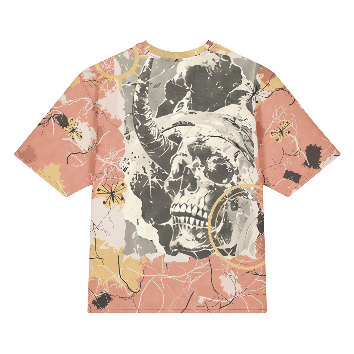 ICYS WORLD Full Bleed tee, back view
