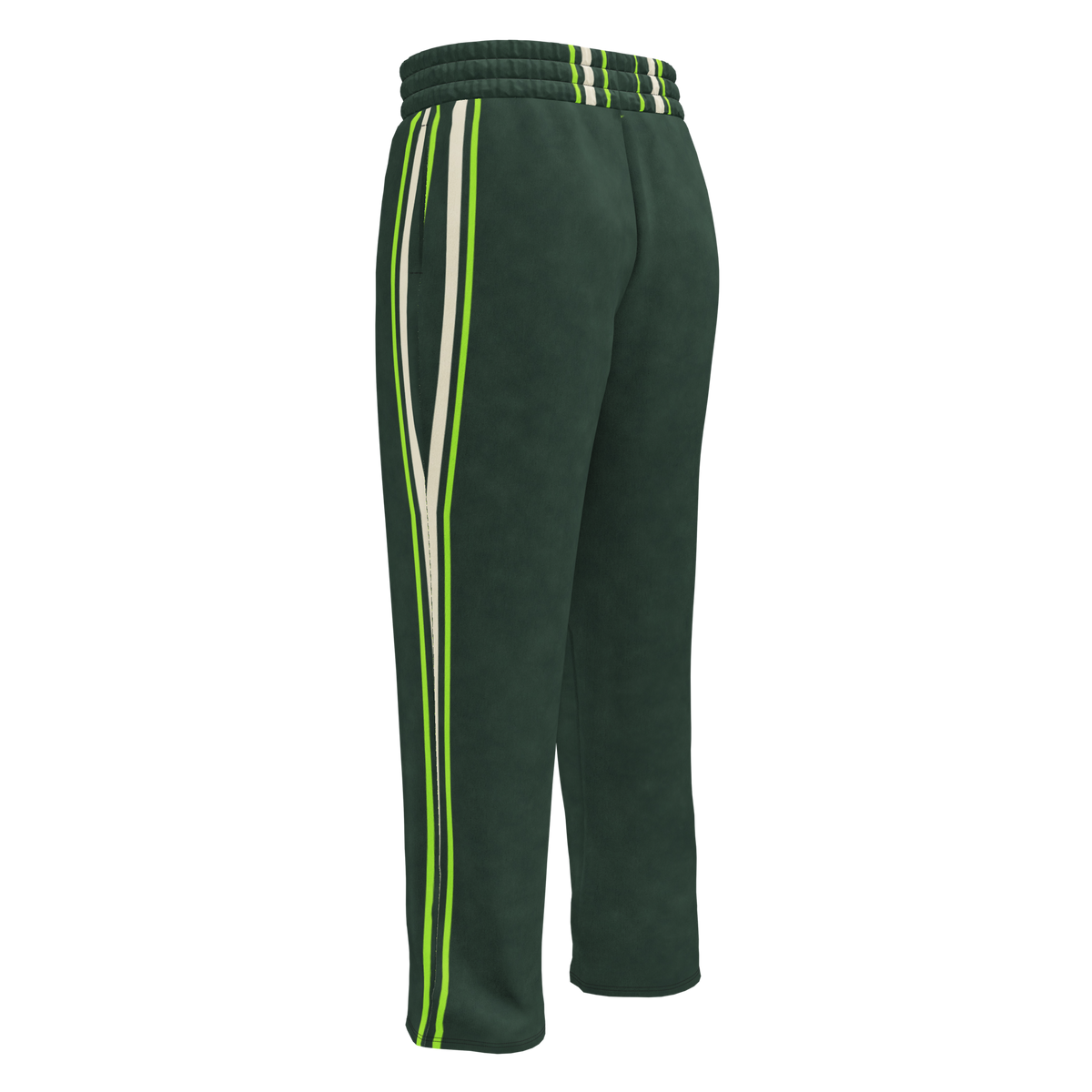 ICYS WORLD Park Hours wide-leg joggers, front view