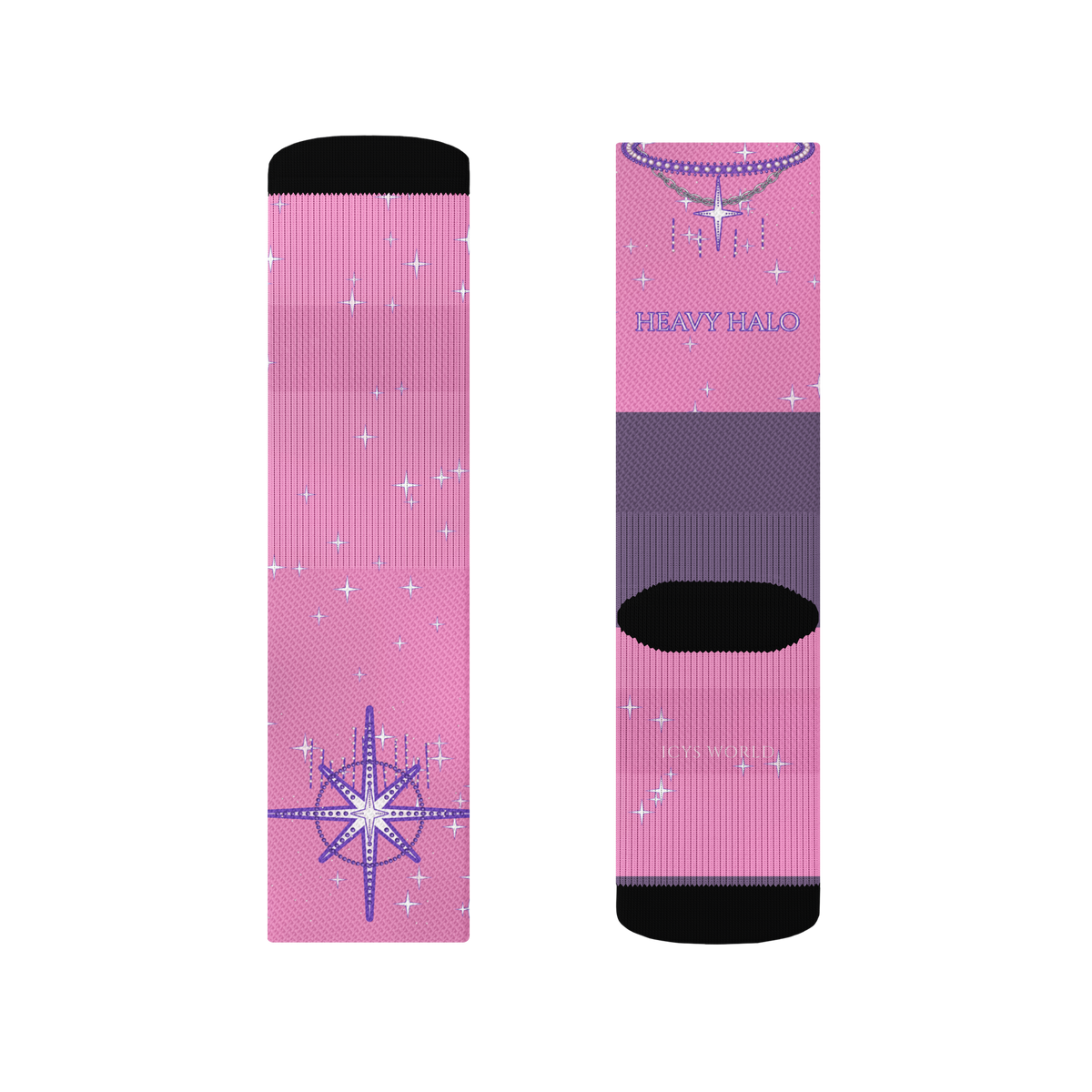 ICYS WORLD Heavy Halo socks, detail view