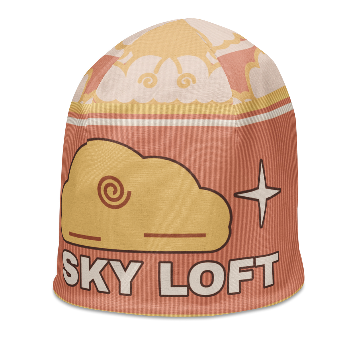 ICYS WORLD Sky Loft beanie, left front view