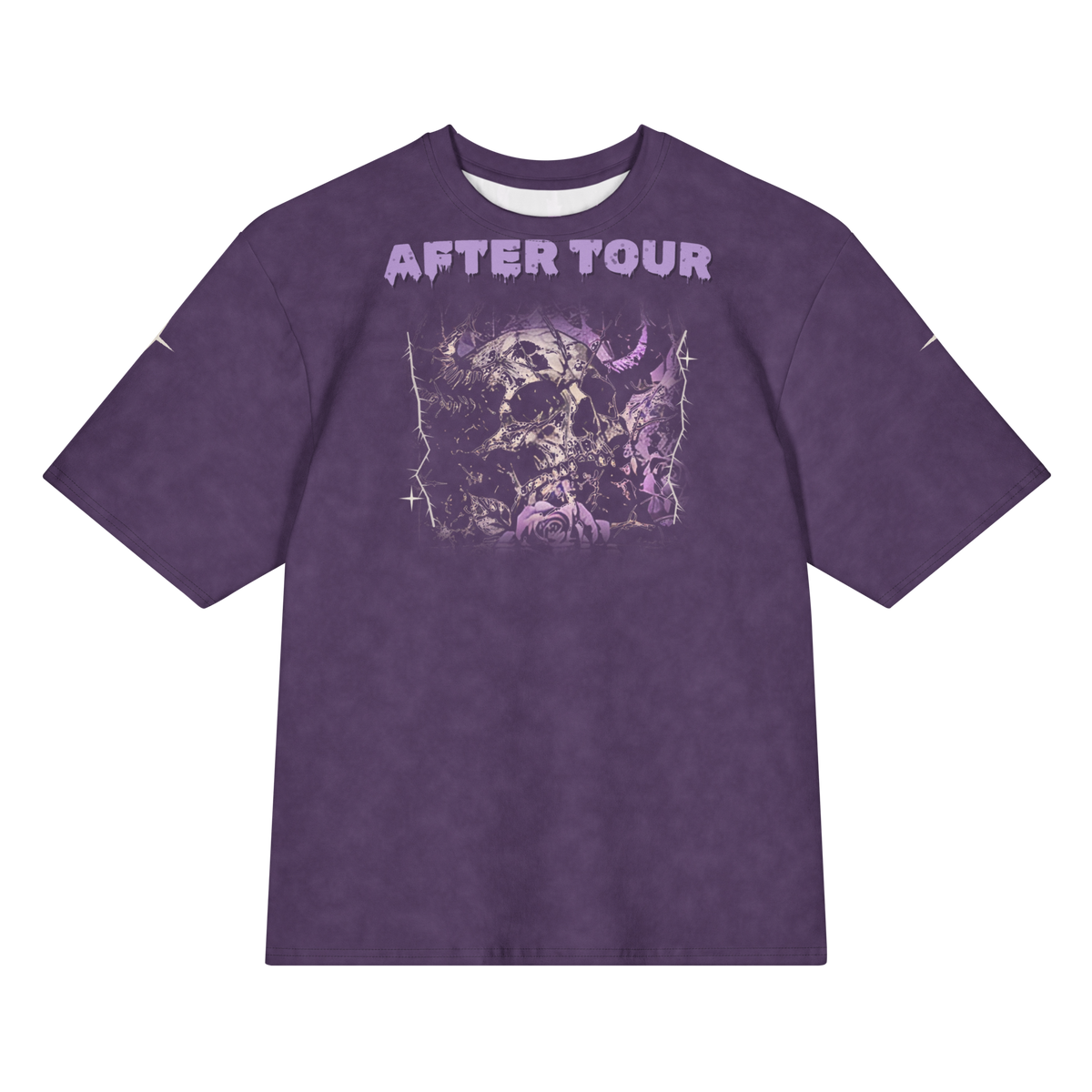 ICYS WORLD After Tour tee, front view
