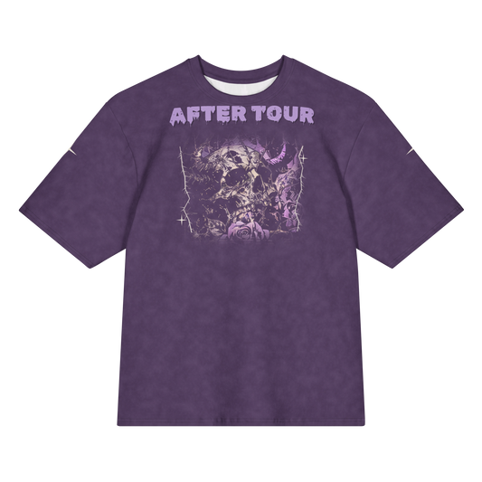 ICYS WORLD After Tour tee, front view