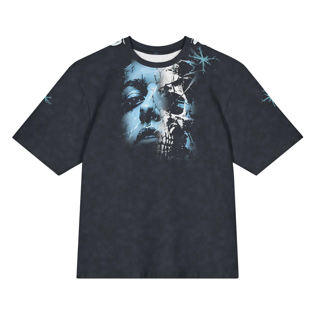 ICYS WORLD Double Take tee, front view