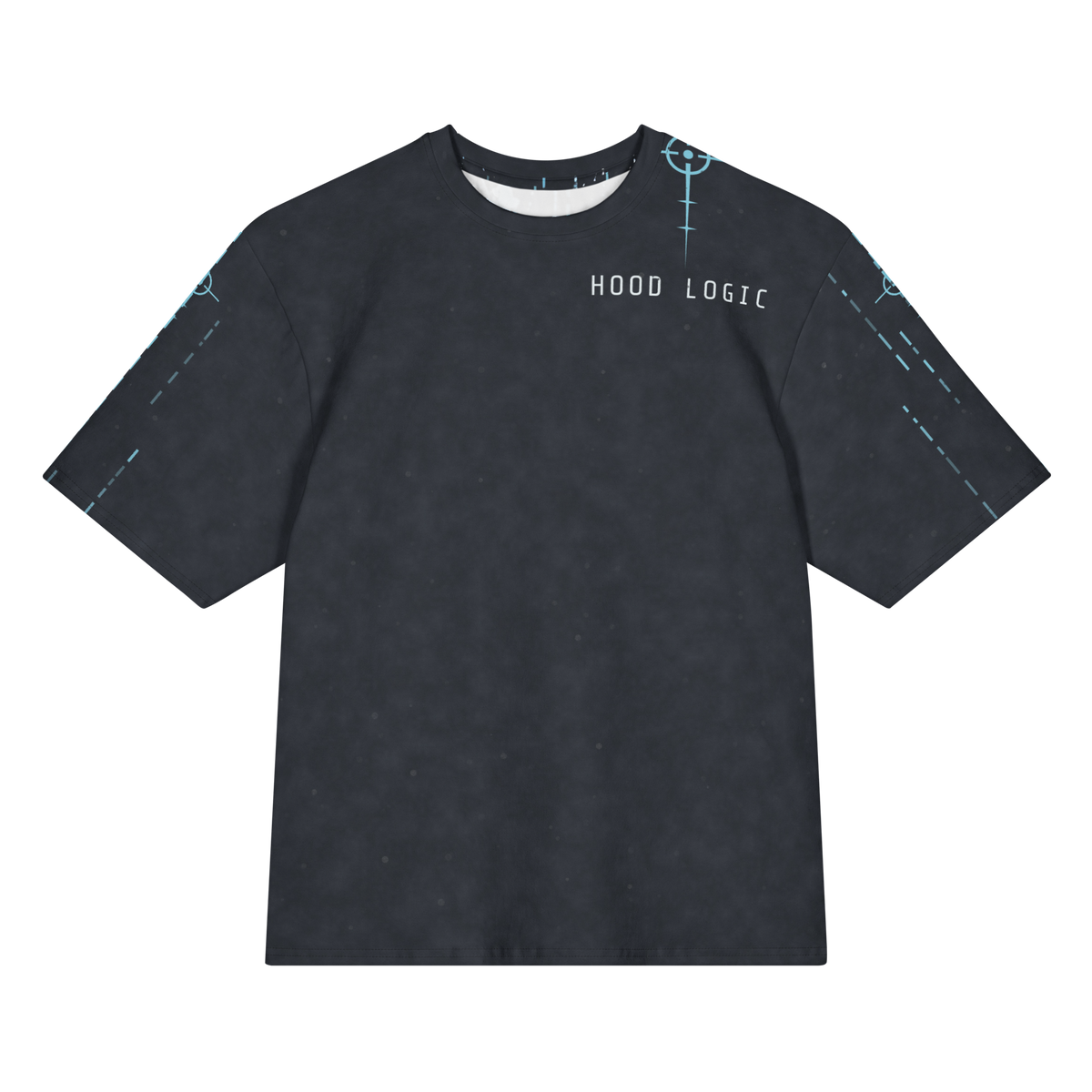 ICYS WORLD Hood Logic tee, front view