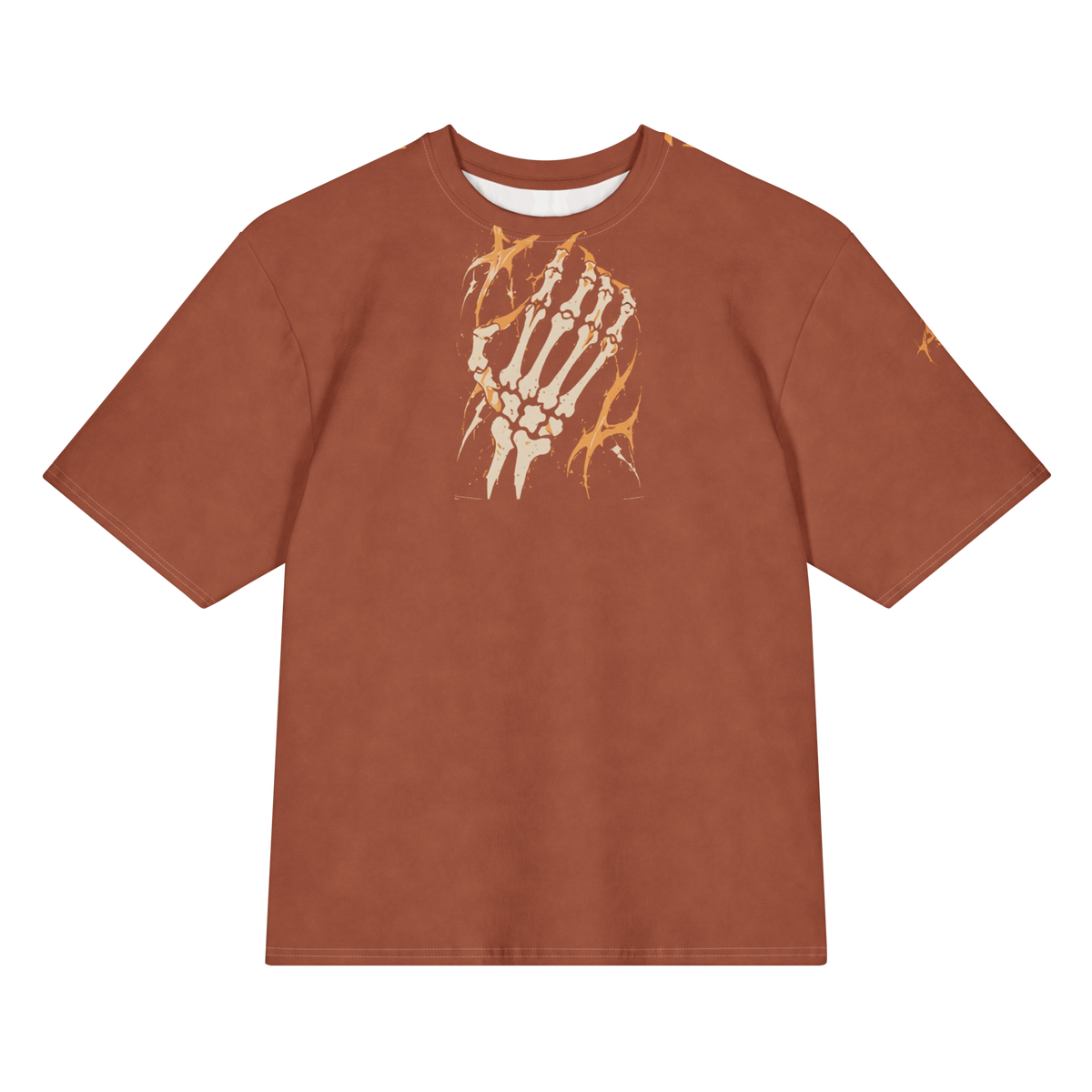 ICYS WORLD Two Tone tee, front view