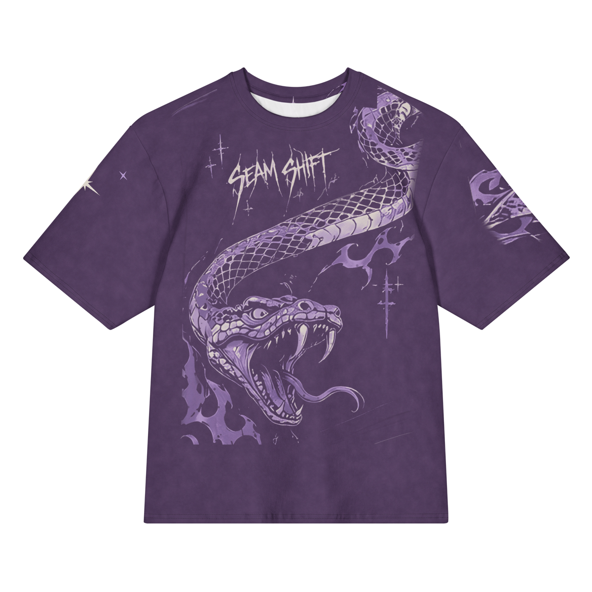 ICYS WORLD Seam Shift tee, front view