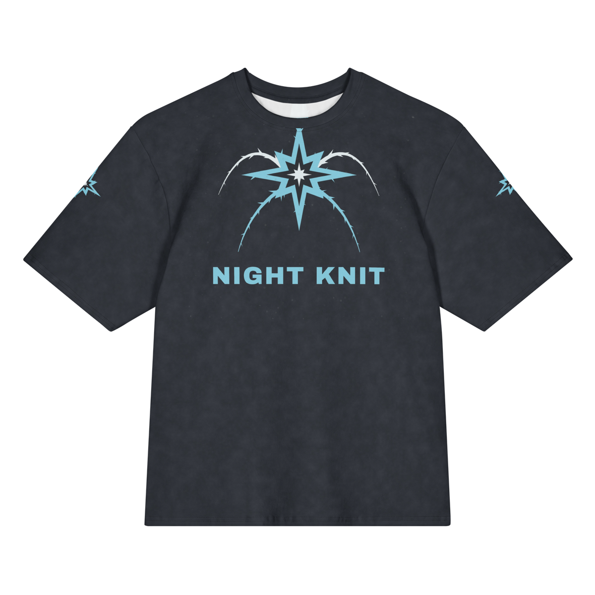ICYS WORLD Night Knit tee, front view