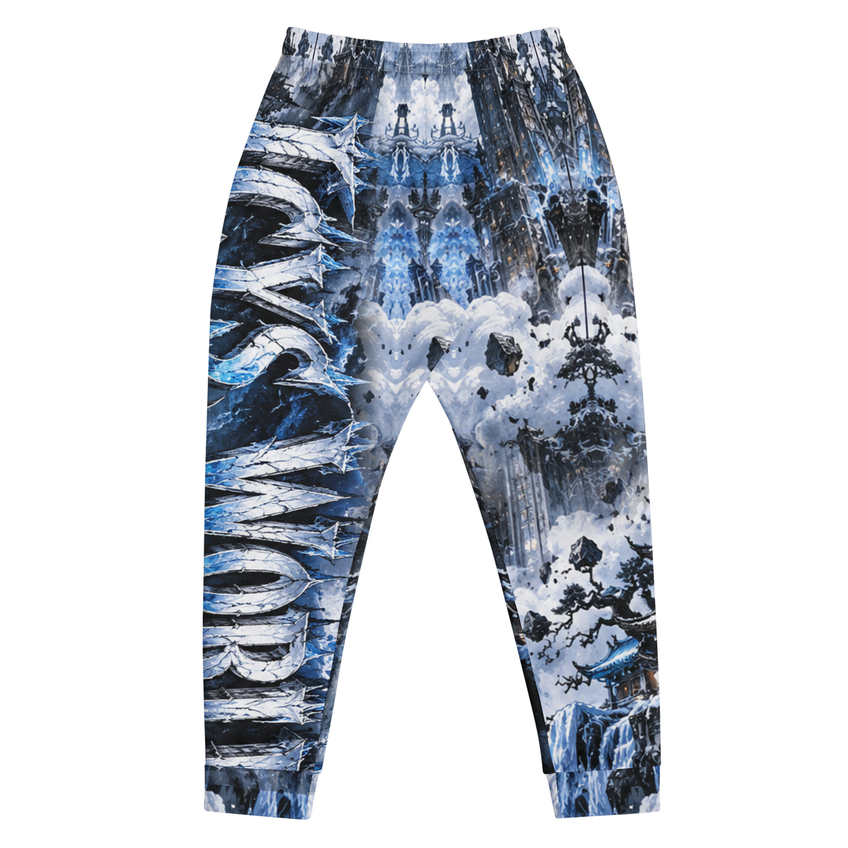 ICYS WORLD Dragon Joggers – all-over print joggers, back view