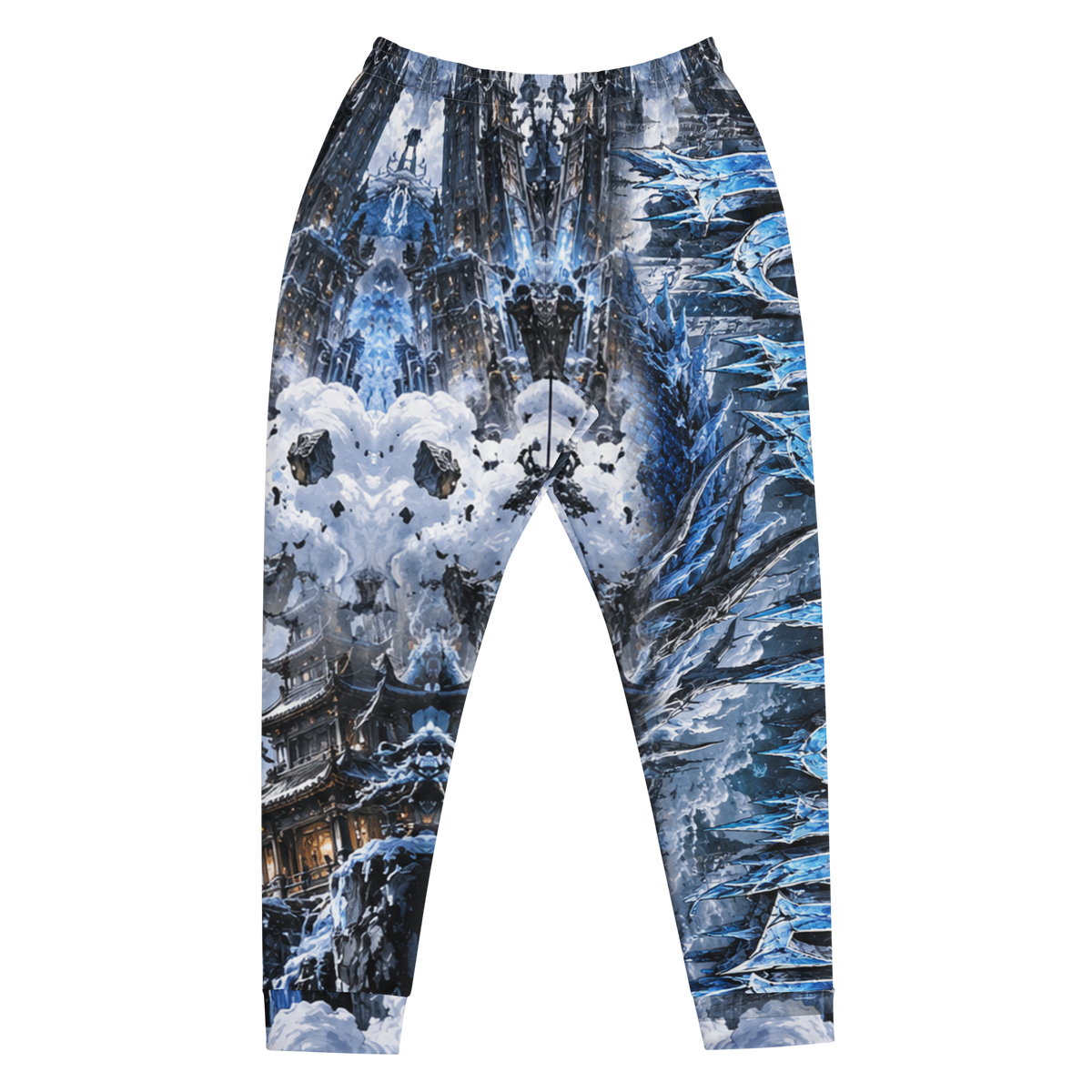 ICYS WORLD Dragon Joggers – all-over print joggers, front view