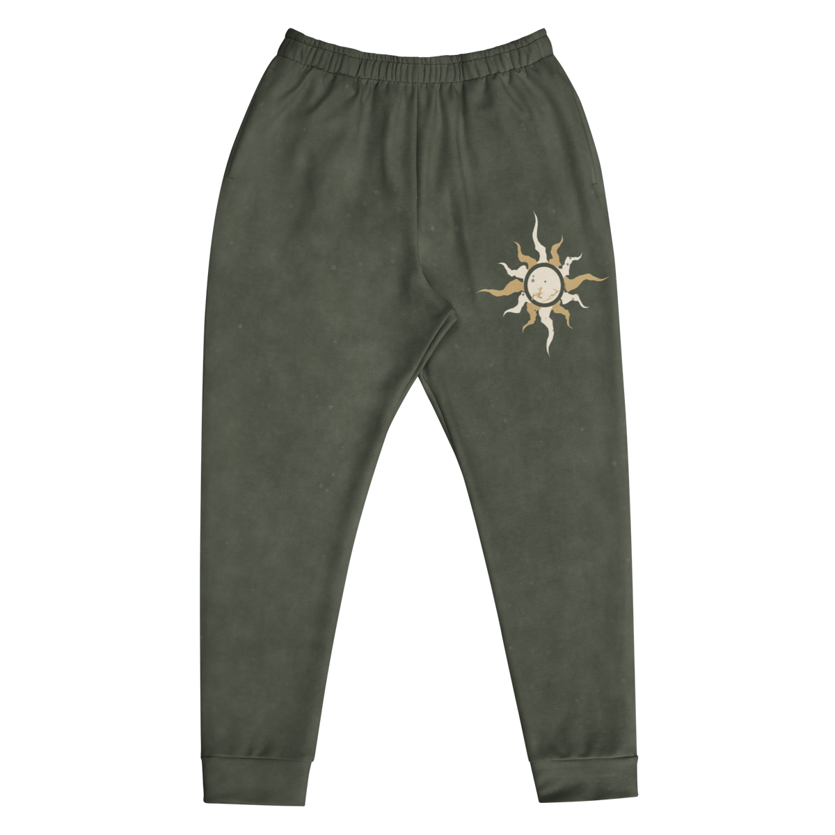 ICYS WORLD Hem Damage joggers, front view