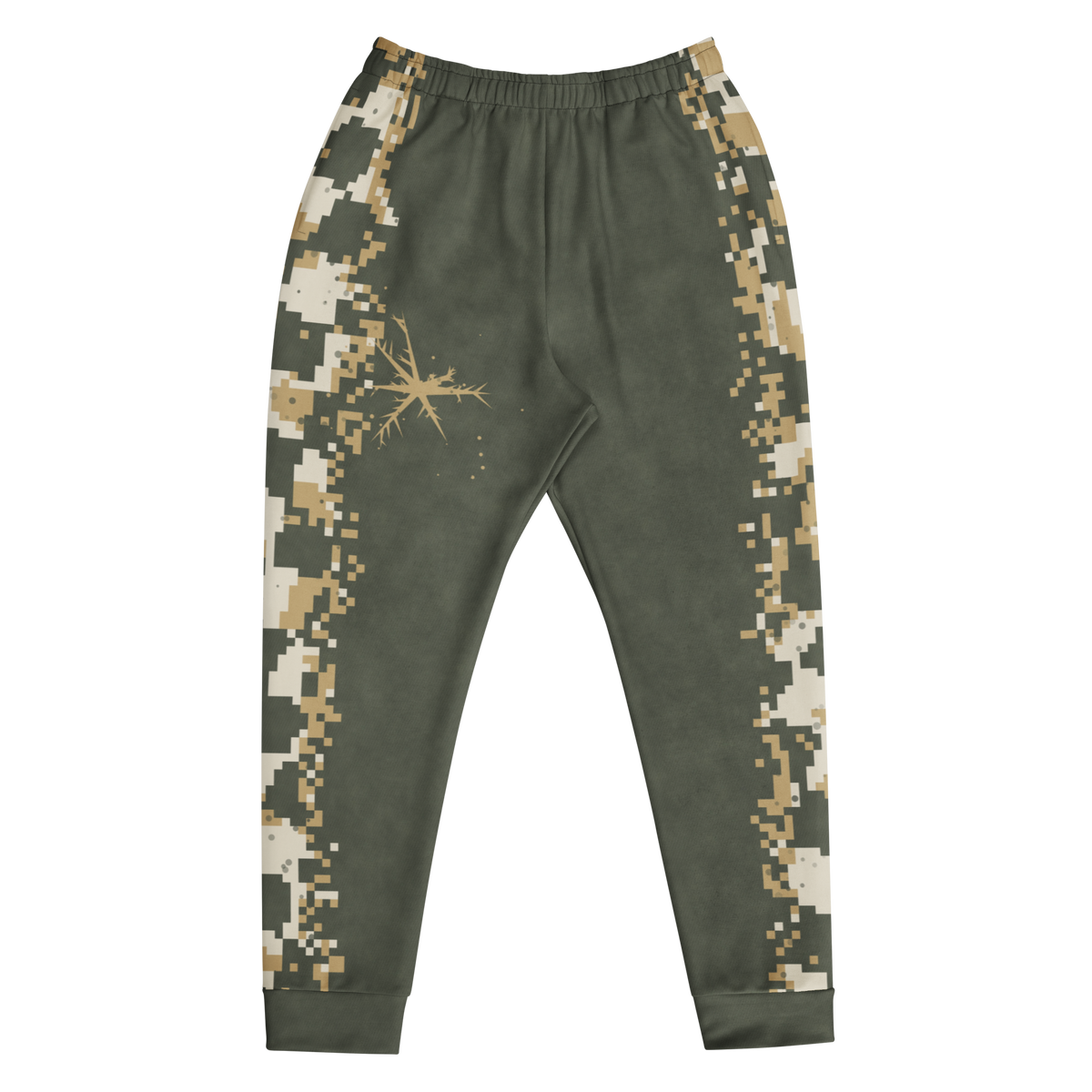 ICYS WORLD Grid Lock joggers, front view