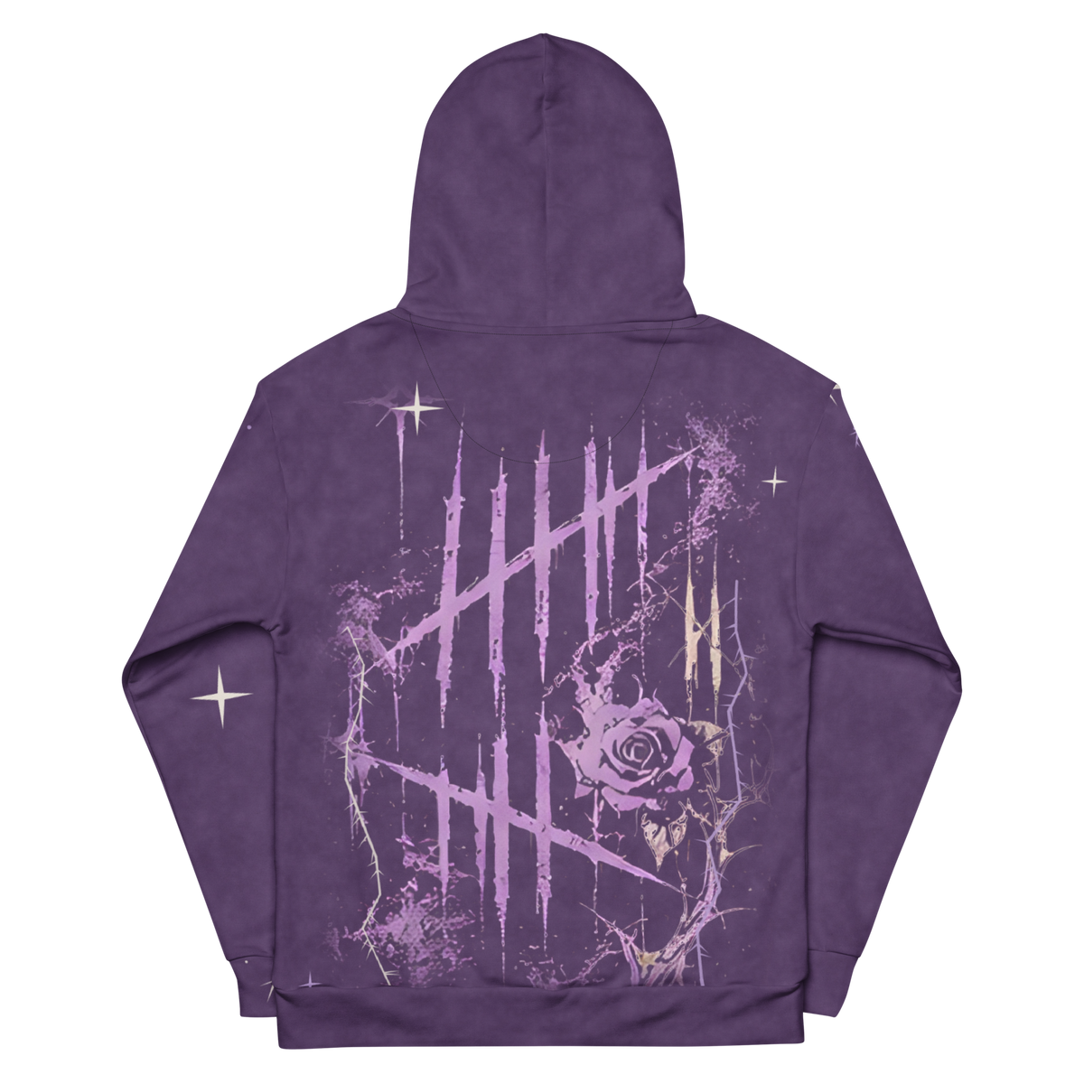 ICYS WORLD After Tour hoodie, back view