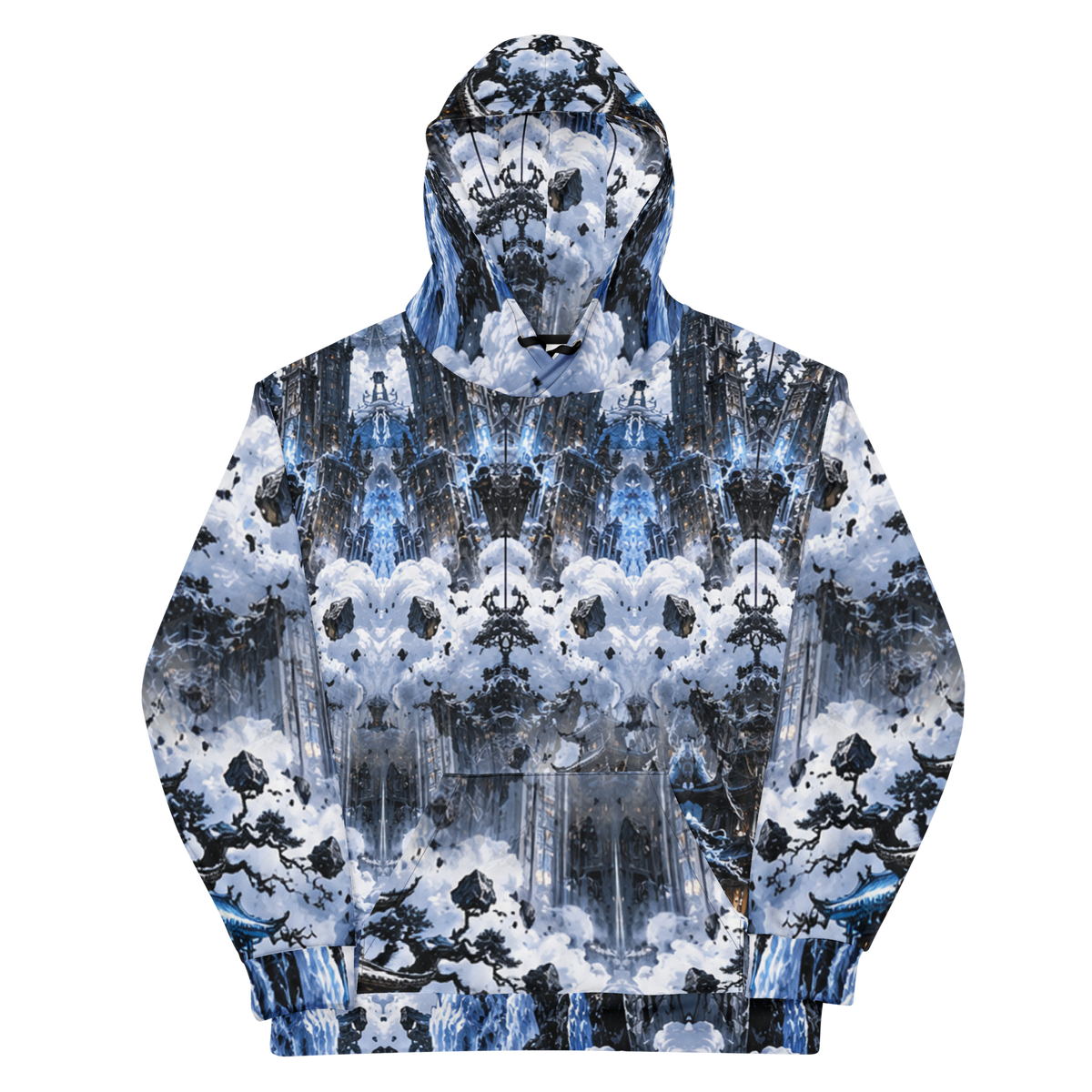 ICYS WORLD Dragon All-Over Hoodie – all-over print hoodie, front view