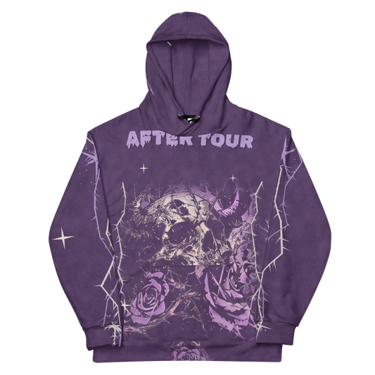 ICYS WORLD After Tour hoodie, front view