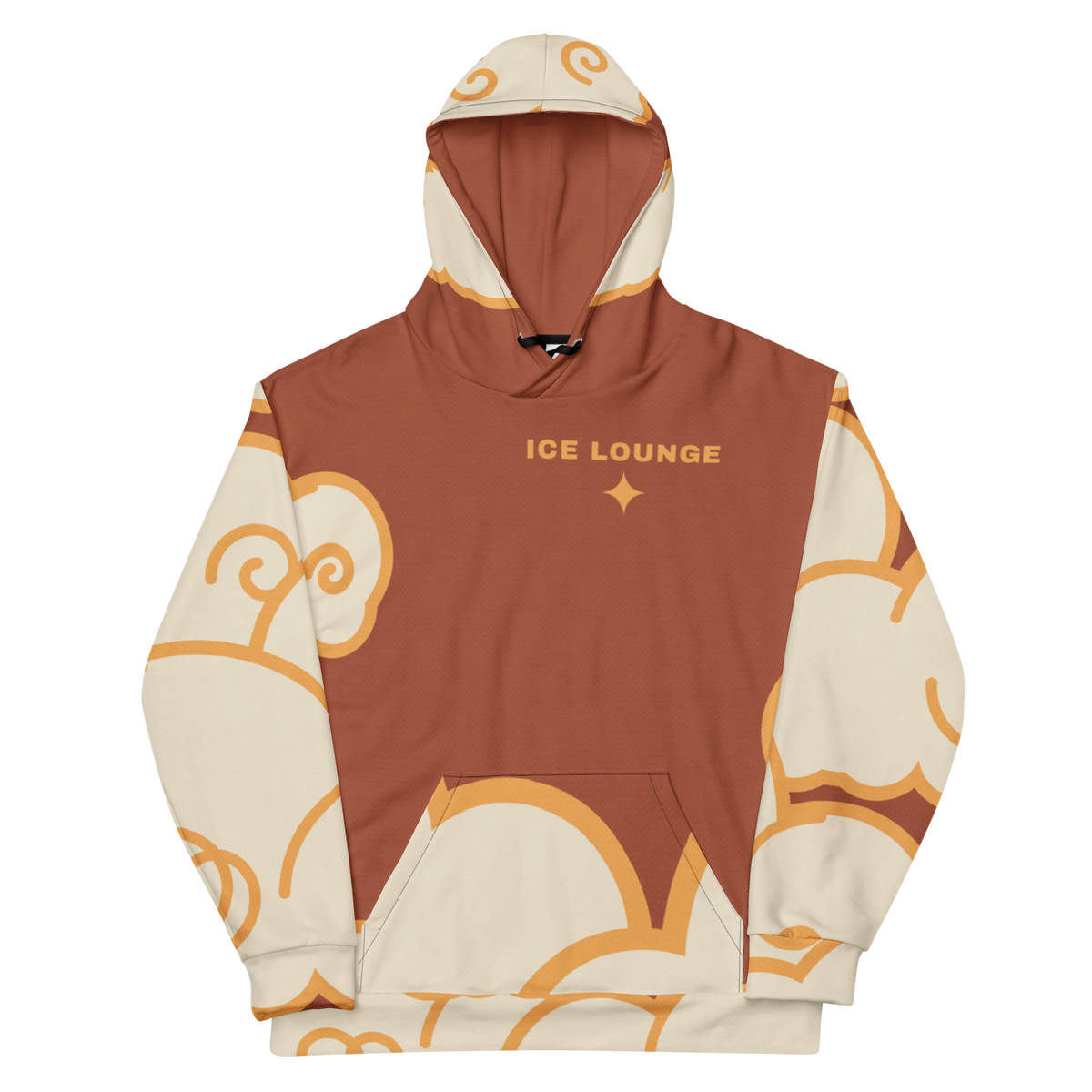 ICYS WORLD Ice Lounge hoodie, front view