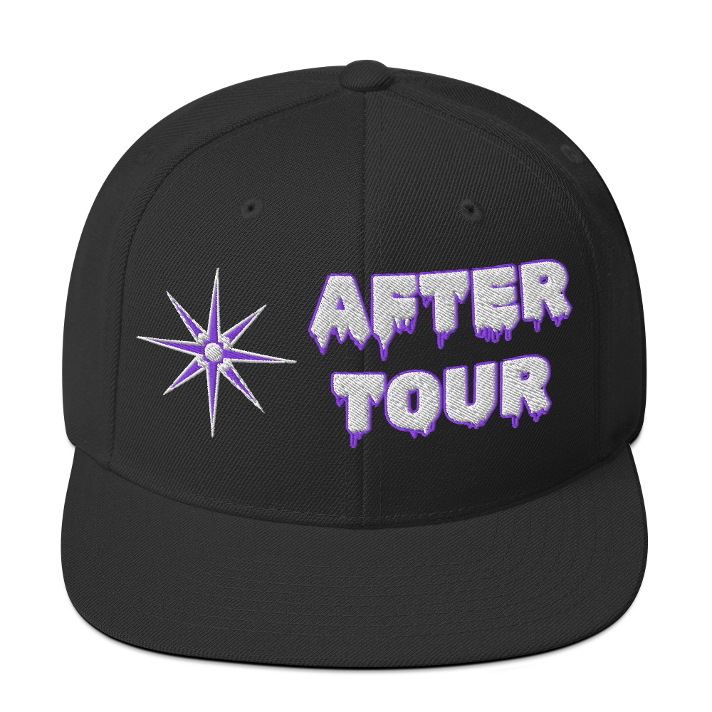 ICYS WORLD After Tour snapback, front view