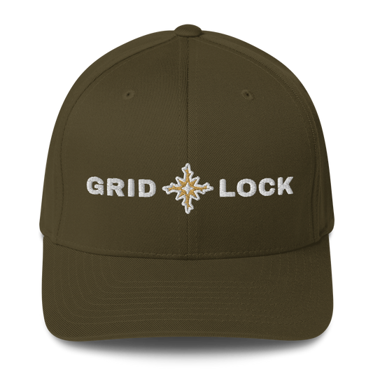 ICYS WORLD Grid Lock cap, front view