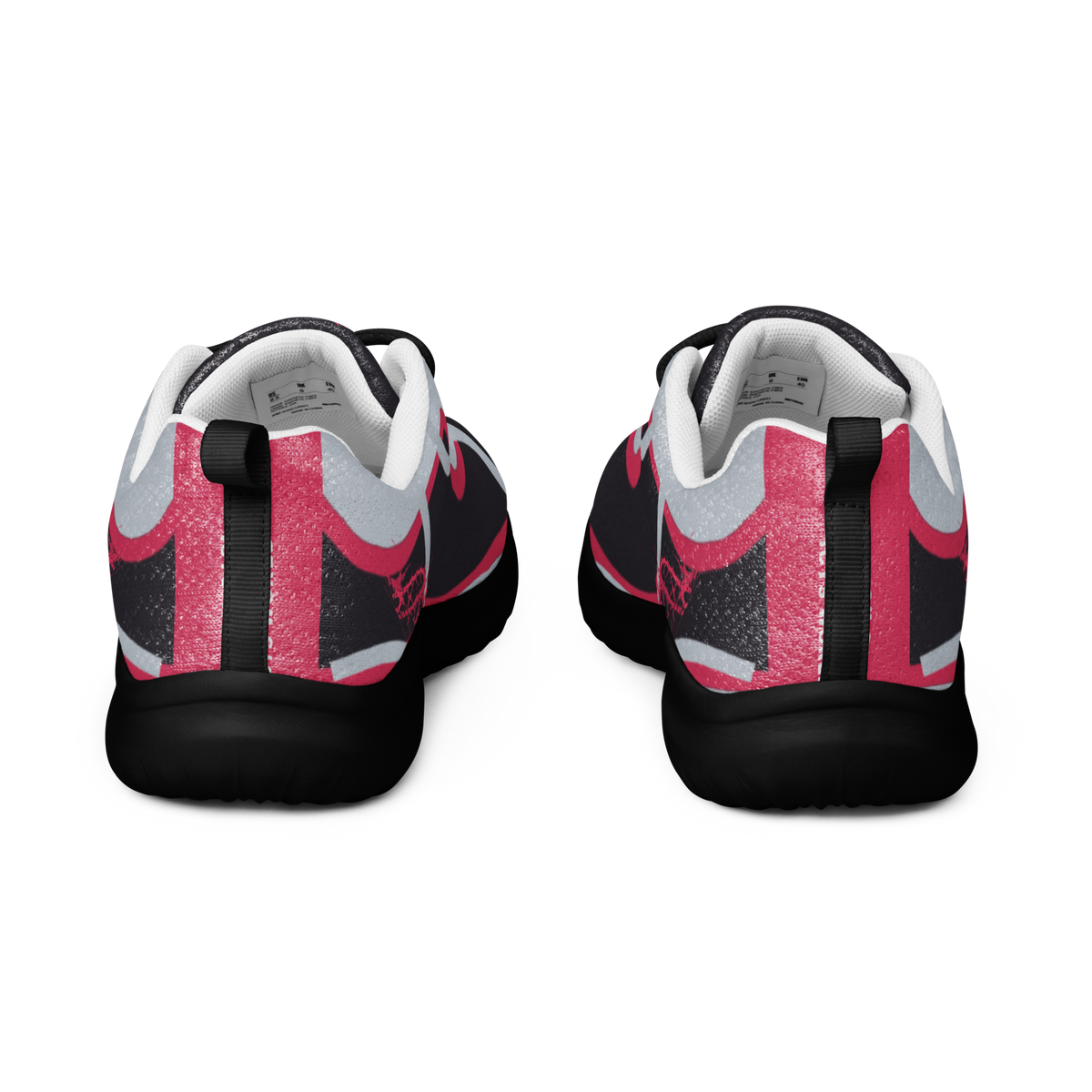 ICYS WORLD Cropped Chaos runners, back view