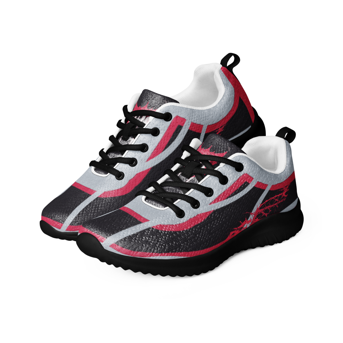 ICYS WORLD Cropped Chaos runners, left front view