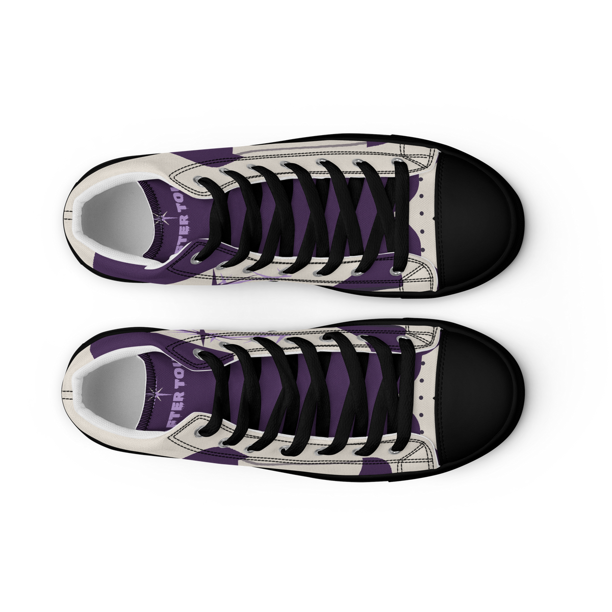ICYS WORLD After Tour high-top sneakers, front 2 view