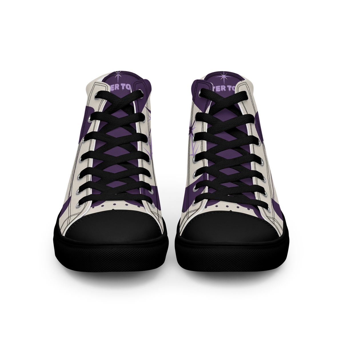 ICYS WORLD After Tour high-top sneakers, front view