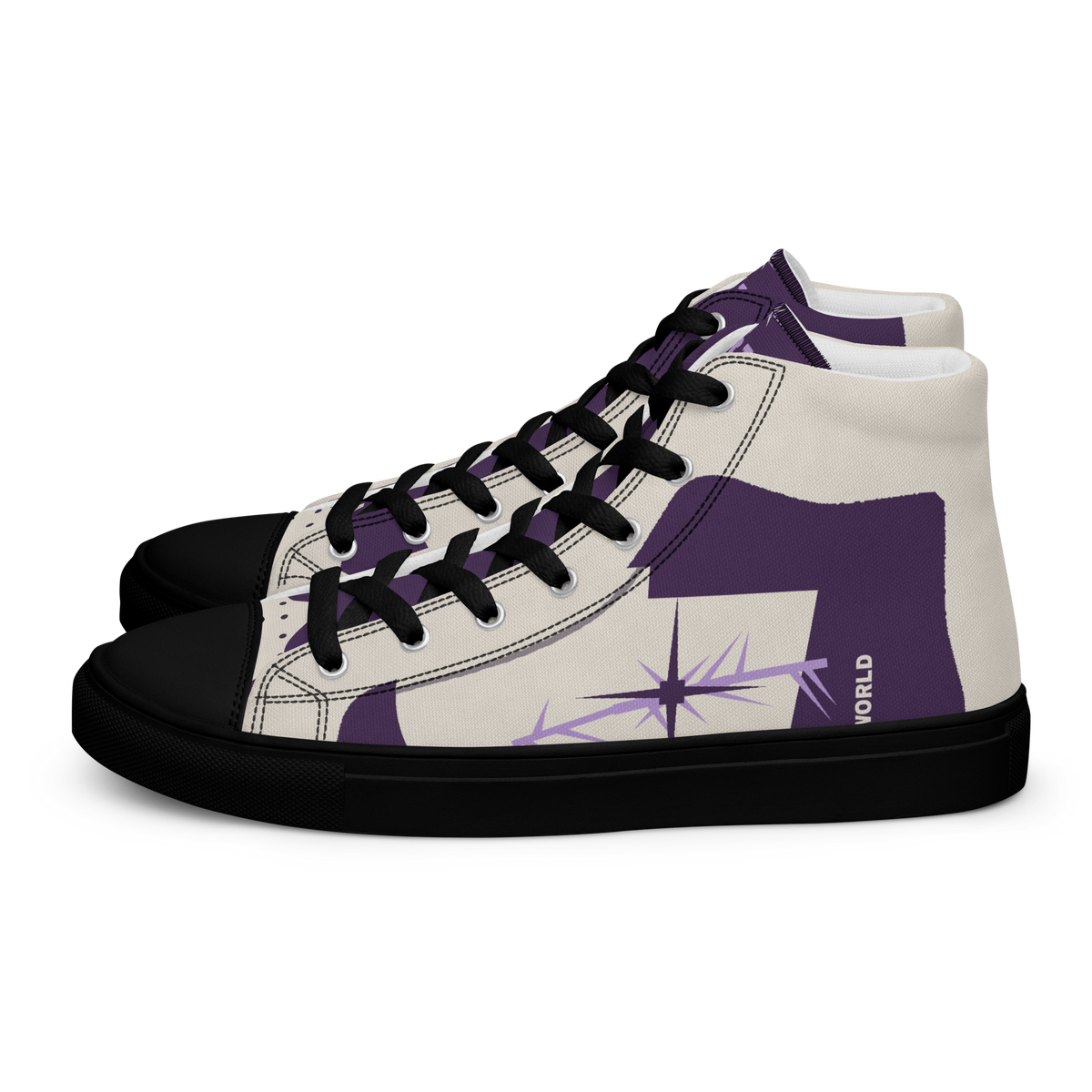 ICYS WORLD After Tour high-top sneakers, left view