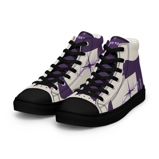 ICYS WORLD After Tour high-top sneakers, left front view