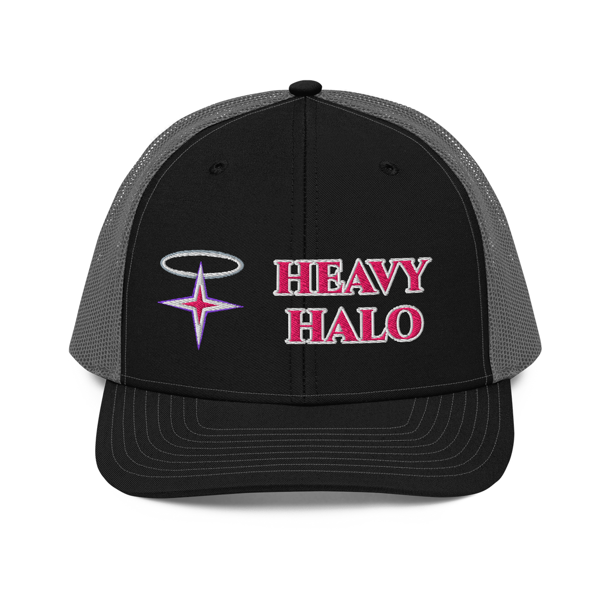 ICYS WORLD Heavy Halo trucker hat, front view