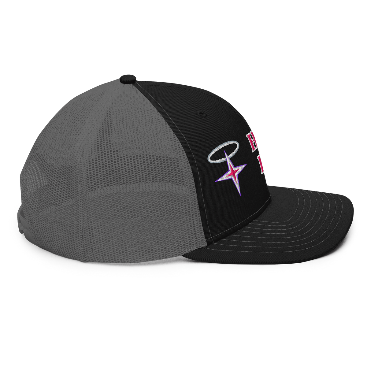 ICYS WORLD Heavy Halo trucker hat, right side view