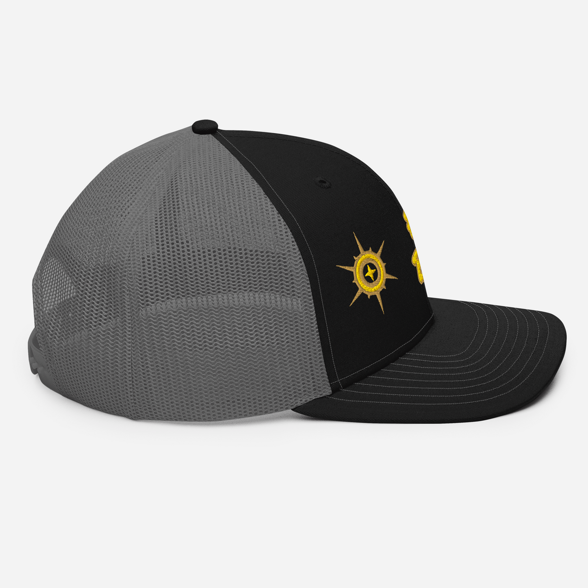 ICYS WORLD Full Bleed trucker hat, right side view