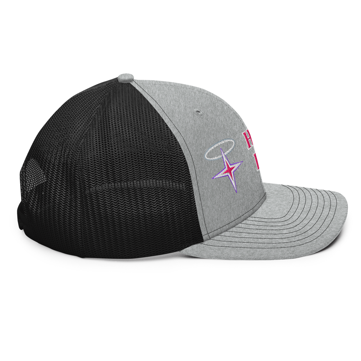 ICYS WORLD Heavy Halo trucker hat, right side view