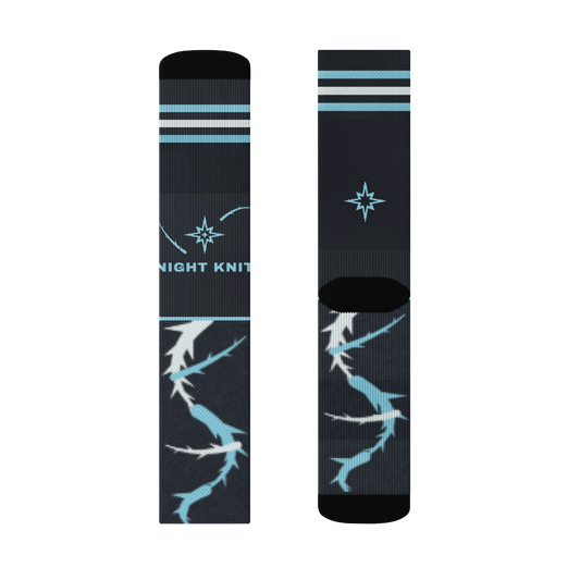 ICYS WORLD Night Knit socks, detail view