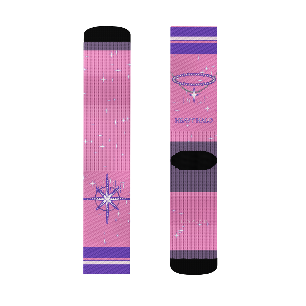 ICYS WORLD Heavy Halo socks, detail view