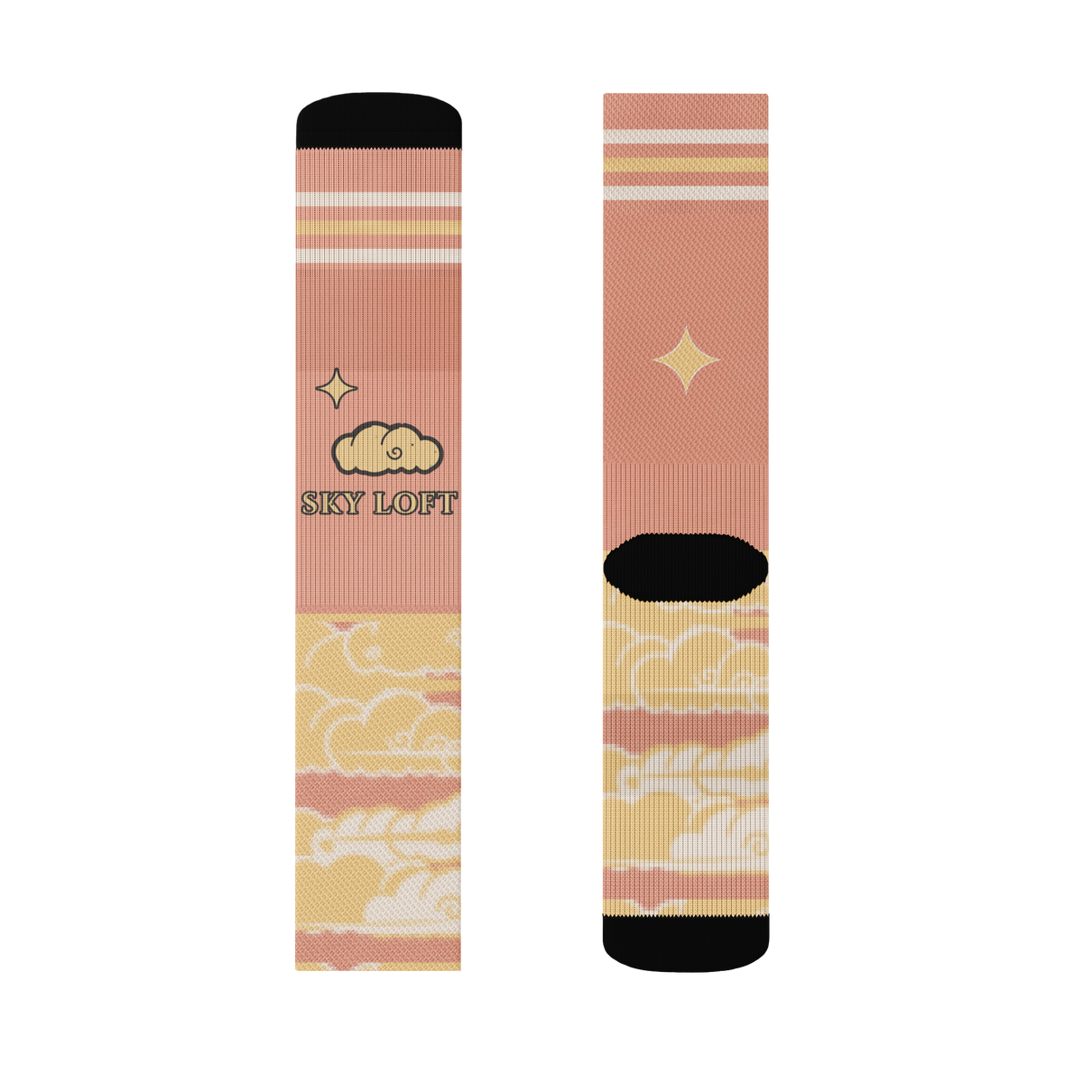 ICYS WORLD Sky Loft socks, detail view
