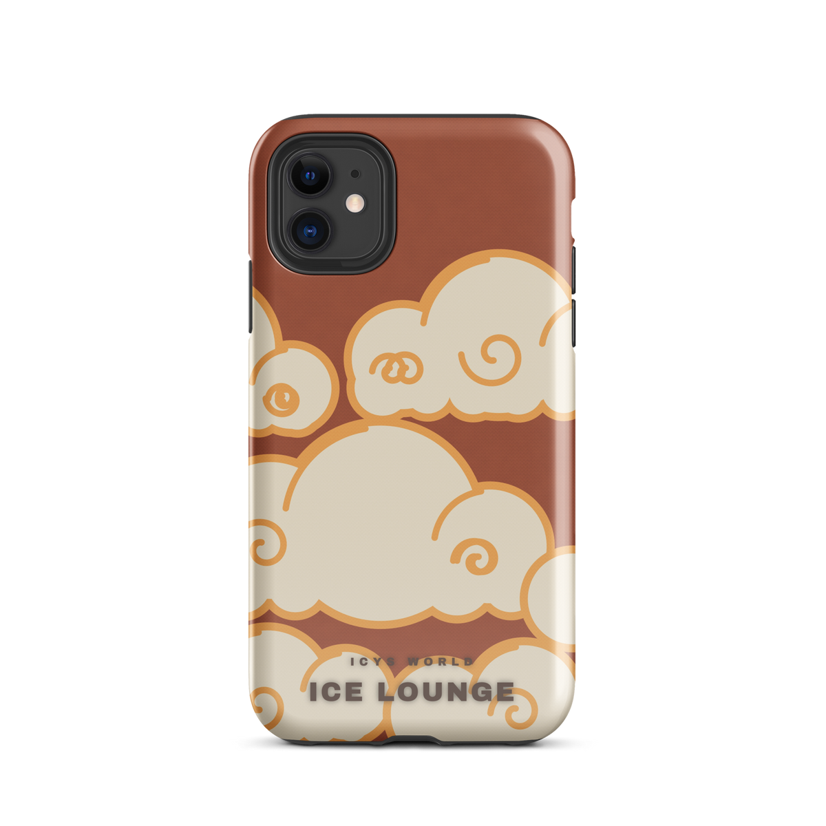 ICYS WORLD Ice Lounge iPhone case on iPhone 11, glossy finish