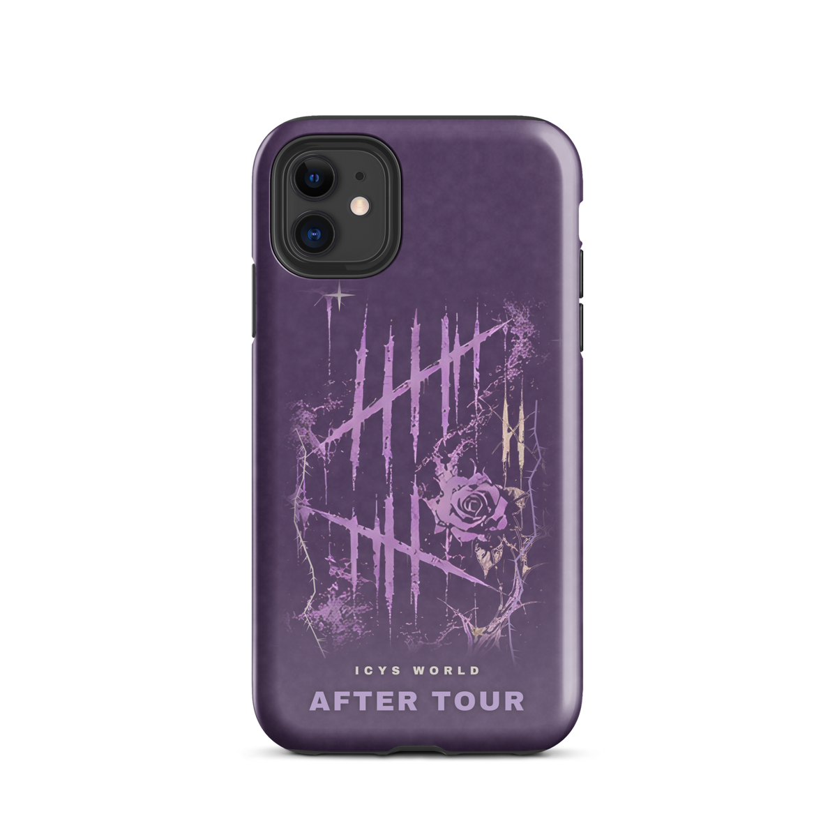 ICYS WORLD After Tour iPhone case on iPhone 11, glossy finish