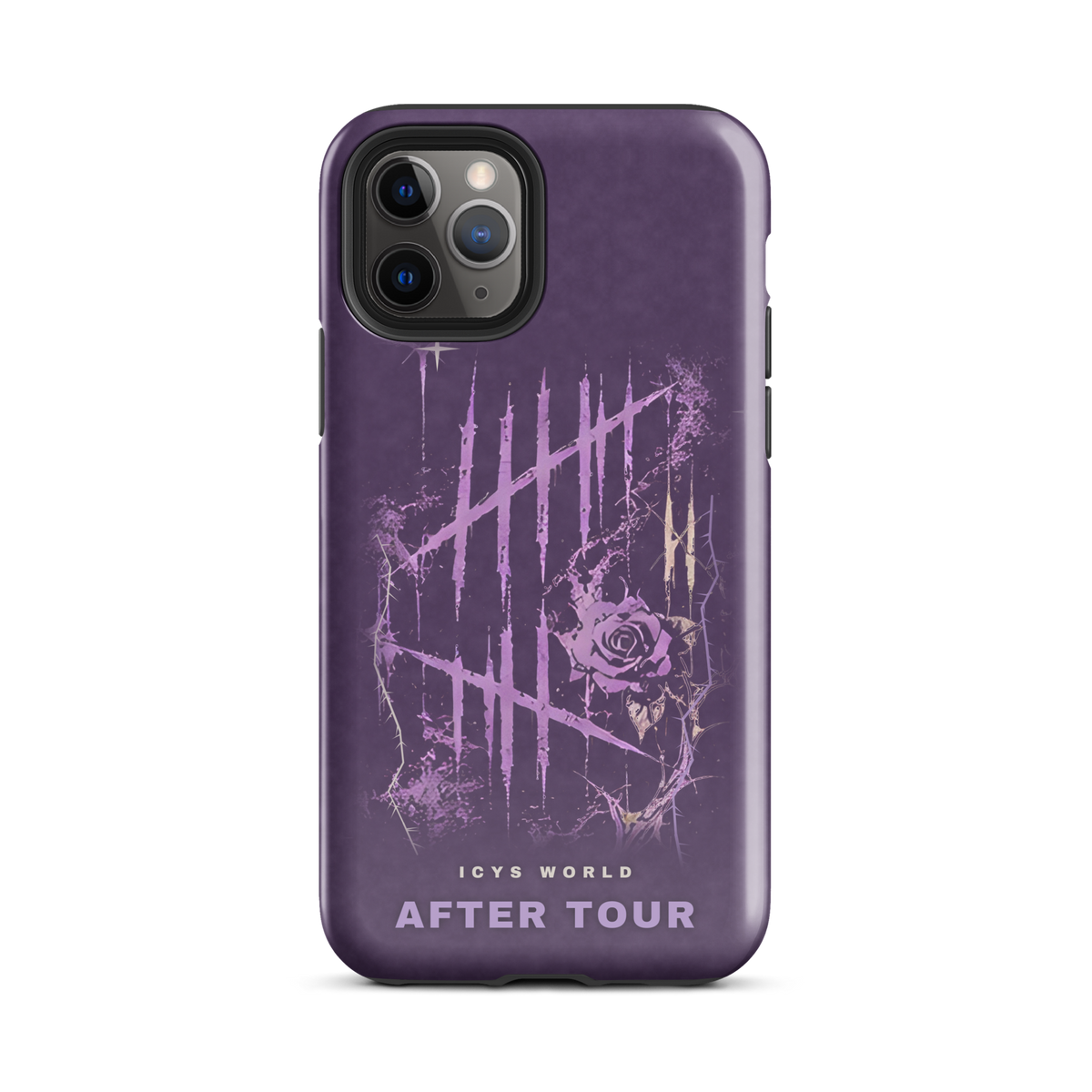 ICYS WORLD After Tour iPhone case on iPhone 11 Pro, glossy finish