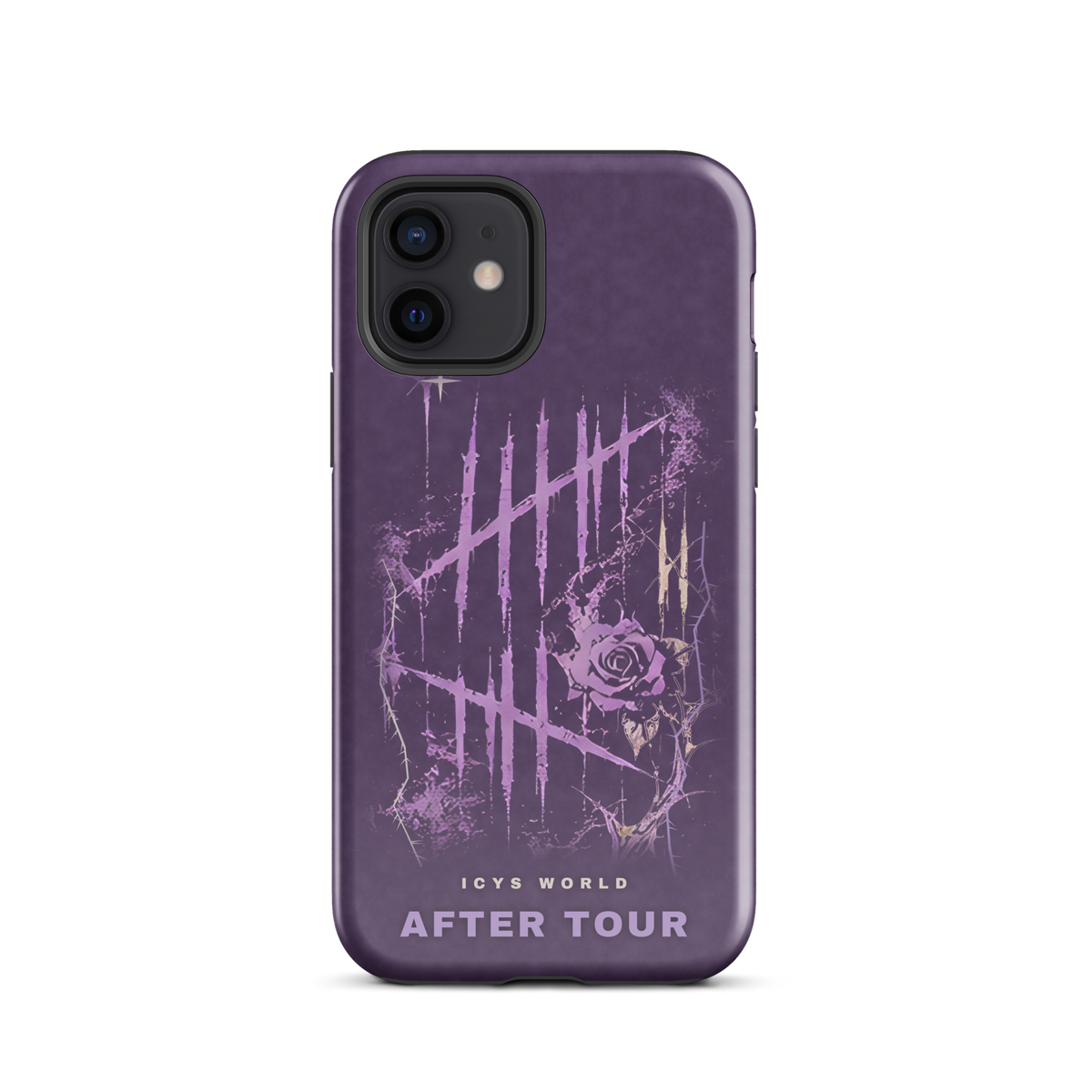ICYS WORLD After Tour iPhone case on iPhone 12, glossy finish