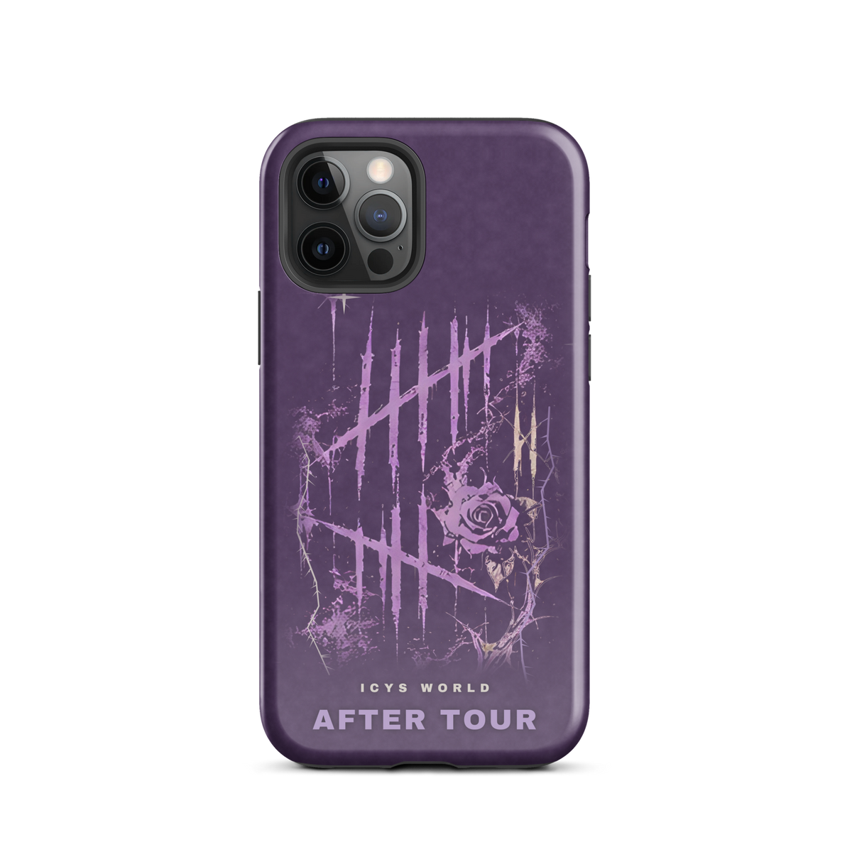 ICYS WORLD After Tour iPhone case on iPhone 12 Pro, glossy finish