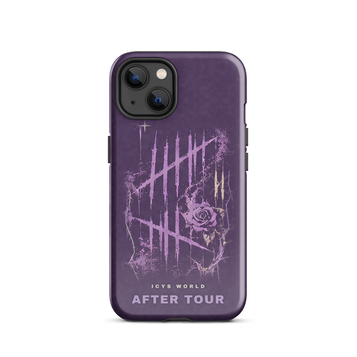 ICYS WORLD After Tour iPhone case on iPhone 13, glossy finish
