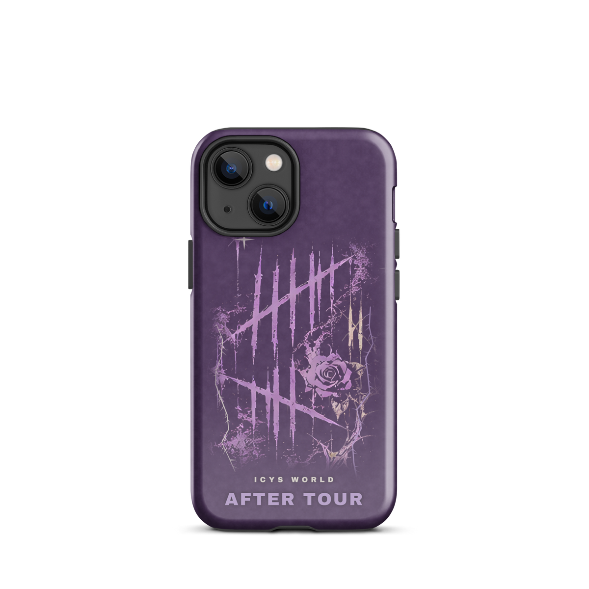 ICYS WORLD After Tour iPhone case on iPhone 13 mini, glossy finish
