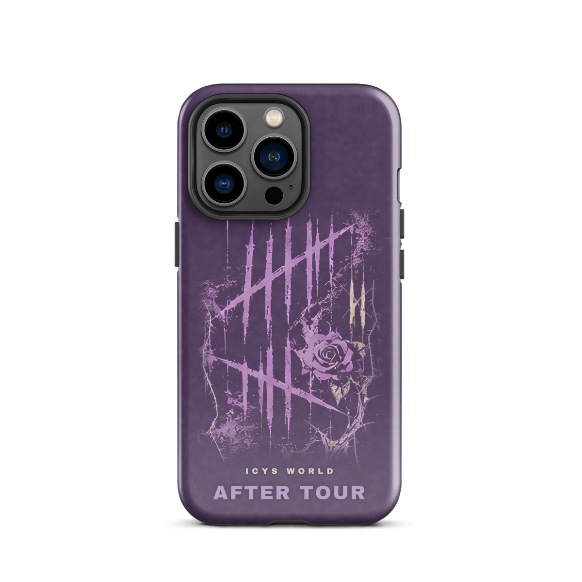 ICYS WORLD After Tour iPhone case on iPhone 13 Pro, glossy finish