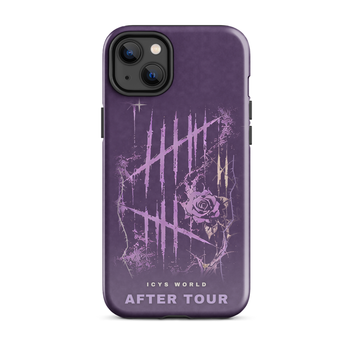 ICYS WORLD After Tour iPhone case on iPhone 14 Plus, glossy finish