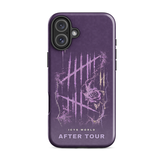 ICYS WORLD After Tour iPhone case on iPhone 16 Plus, glossy finish