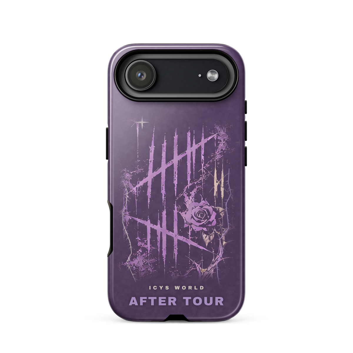 ICYS WORLD After Tour iPhone case on iPhone 17 Air, glossy finish