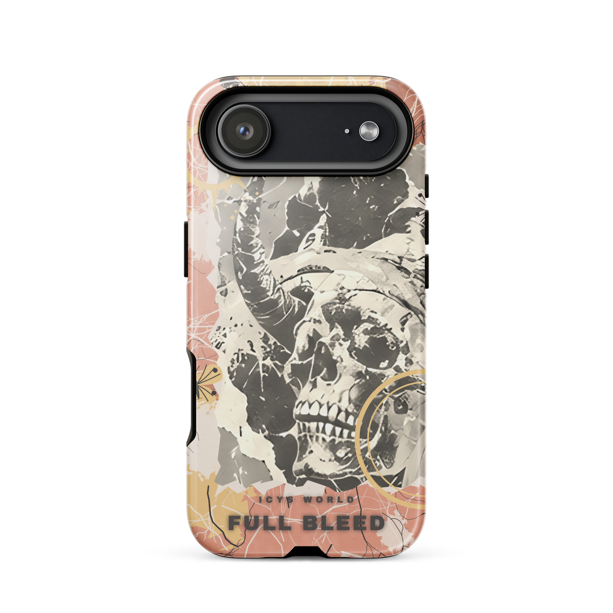 ICYS WORLD Full Bleed iPhone case on iPhone 17 Air, glossy finish