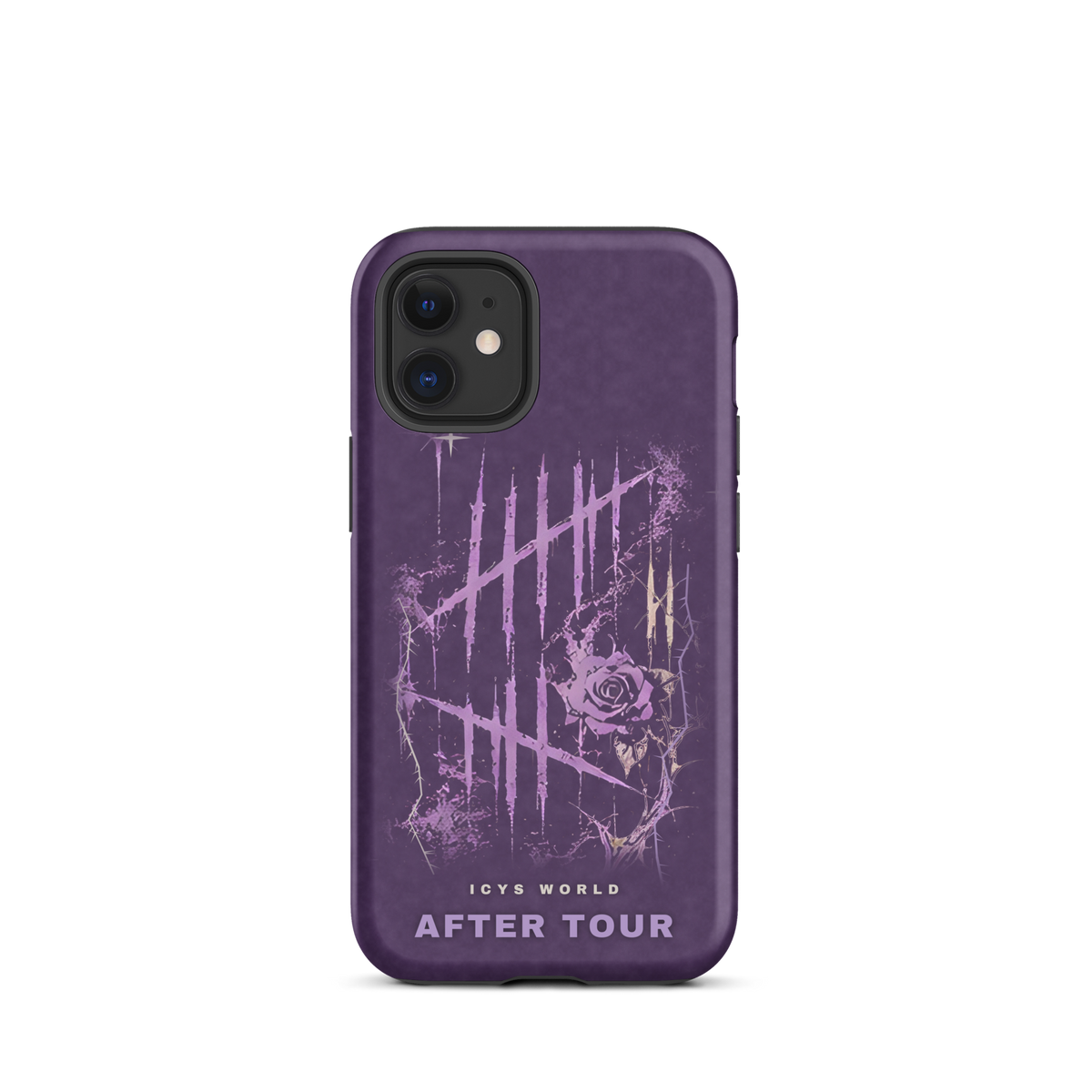 ICYS WORLD After Tour iPhone case on iPhone 12 mini, matte finish