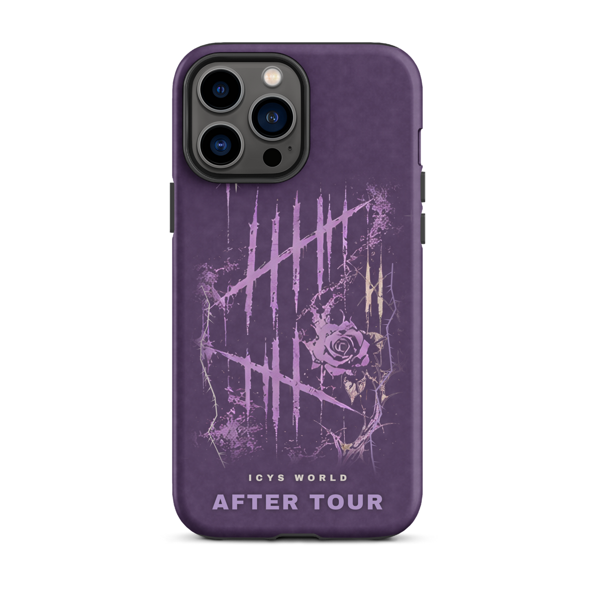 ICYS WORLD After Tour iPhone case on iPhone 13 Pro Max, matte finish