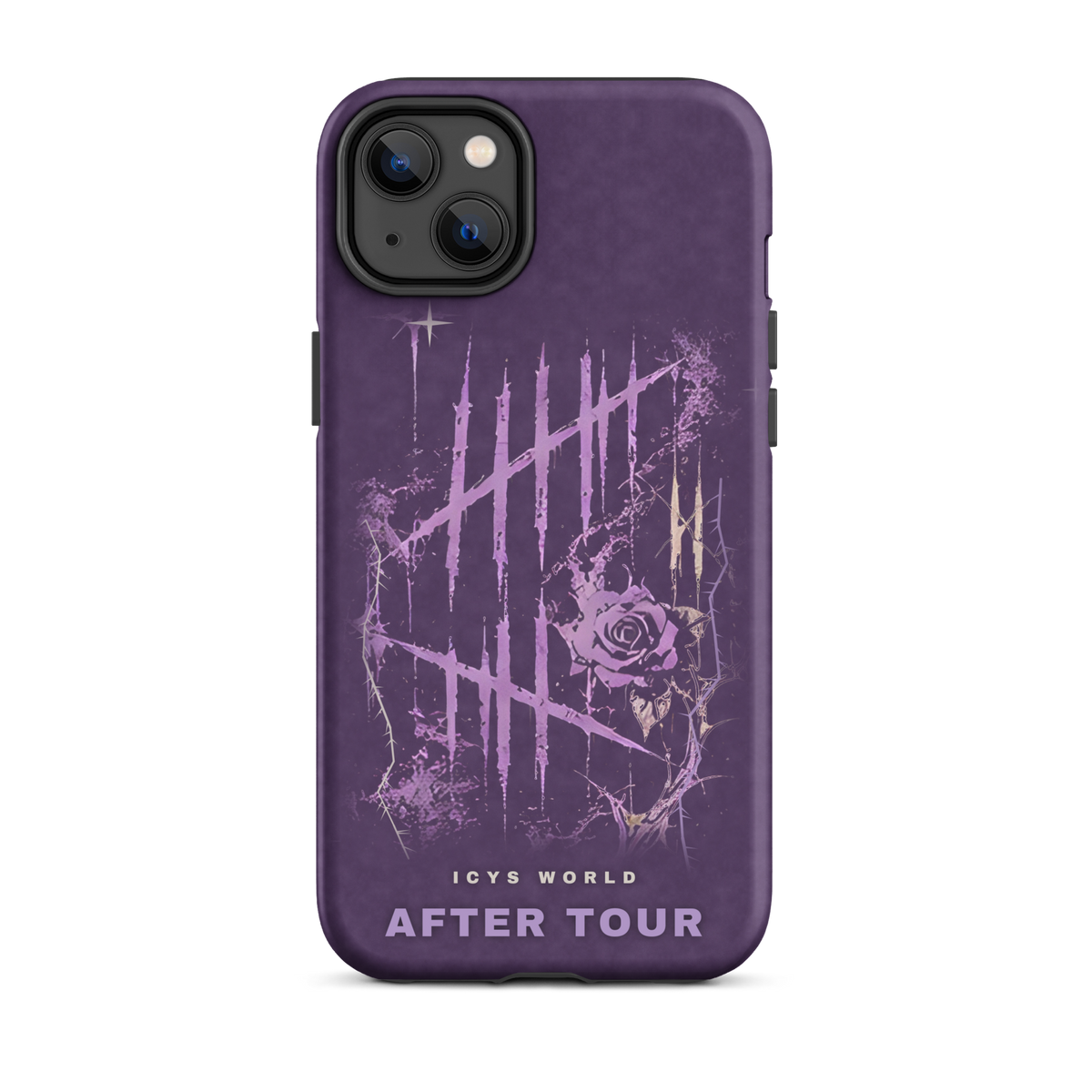 ICYS WORLD After Tour iPhone case on iPhone 14 Plus, matte finish